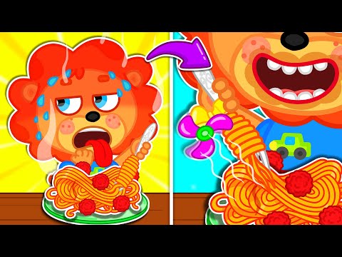Видео: Маша и Леопольд. Спагетти на вентиляторе - Серии для всей семьи - Lion Family на русском -Мультик