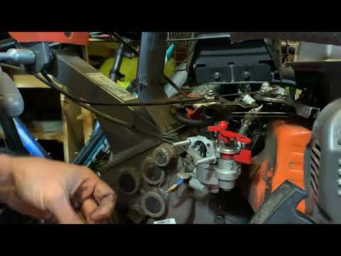 Видео: Продувка карбюратора мотоблока хускварна 338