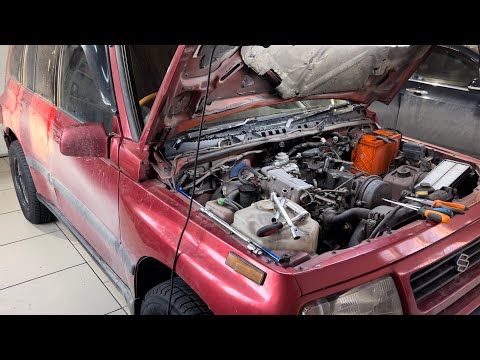 Видео: Suzuki Escudo, промывка форсунок