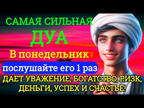 Видео: 💫✨Дуа В понедельник Очень сложные проблемы будут решены#дуа