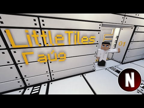 Видео: Мод Little Tiles - Часть №1🔳 ГАЙД 🔳 Майнкрафт 1.12.2