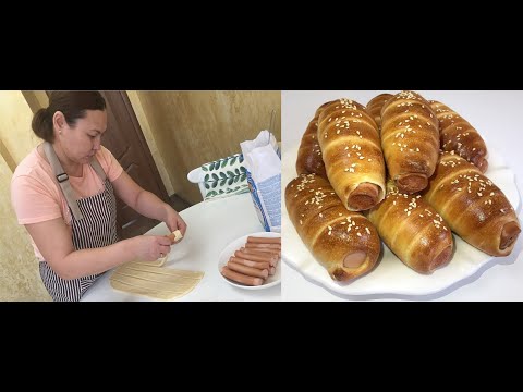 Видео: СОСИСКИ В ТЕСТЕ - Этот вкус заставит забыть о диете 😁👍