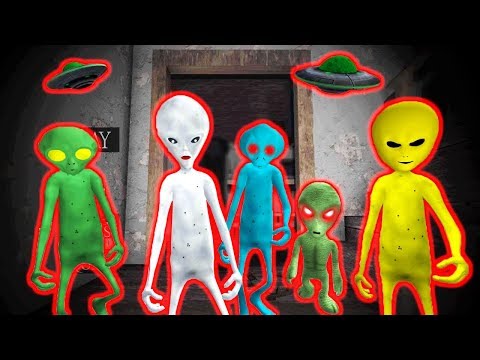Видео: ПРИШЕЛЬЦЫ СОСЕДИ ГРЕННИ Зона 51 - Alien Neighbor Area 51 Escape Granny ДЕЛАЮ КОНЦОВКУ