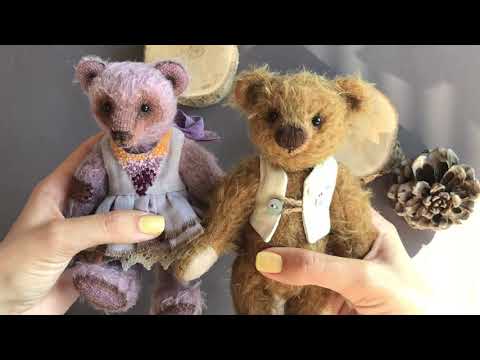 Видео: My Teddy Bears | Мои первые мишки Тедди | Делюсь некоторыми полезностями