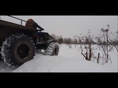 Видео: Каракат зимой что может? На ваз 1.5 инжектор.