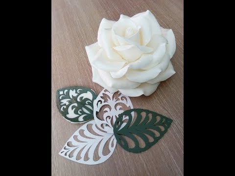 Видео: БЕСПЛАТНЫЙ МК. Резные Листья из изолона+6 шаблонов. /Free master class. Leaves from an isolon.