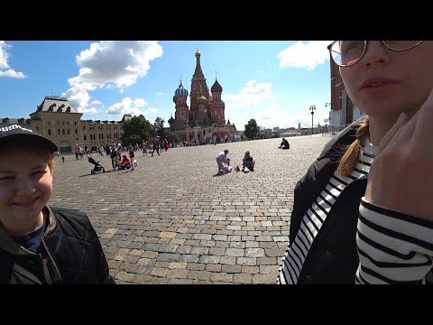 Видео: Москва. Красная площадь. Ленин. Парк Зарядье
