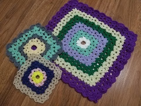 Видео: Квадратная сидушка крючком. Вязание крючком для начинающих. Крючок 2019.