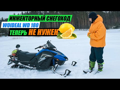 Видео: Cнегоход до 300 тысяч - Woideal WD180 (c ПСМ)