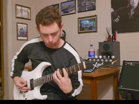 Видео: Кино - Печаль (кавер,партия Ю.Каспаряна)