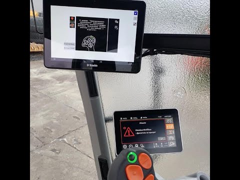 Видео: Управление AMAZONE Pantera  через ISOBUS терминал Trimble