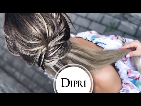 Видео: ☆ Красивая Прическа на каждый день | Как делать Прически пошагово | Волосы на капсулах | Хвост Жгуты