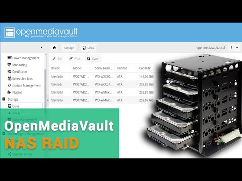 Видео: Как превратить ПК в NAS хранилище. Как восстановить данные с OpenMediaVault RAID массива