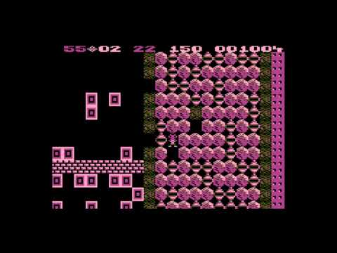 Видео: Напрягаем мозг в сложный "Boulder dash 10"❤  Atari 800. Logic game.Mod construction kit, 1987. 60FPS