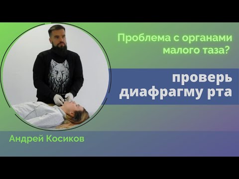 Видео: Краниосакральная терапия. Техника при дисфункции диафрагмы рта. Остеопатия с А. Косиковым