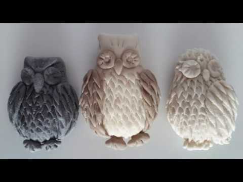 Видео: Мастер-класс "Сова из теста"