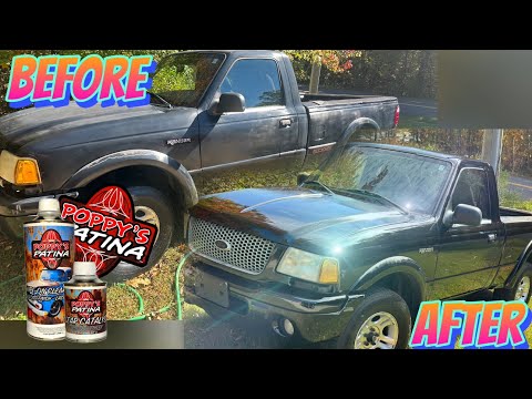 Видео: Как восстановить выгоревший/выцветший лак с помощью прозрачного лака Patina Wipe-On от Poppy