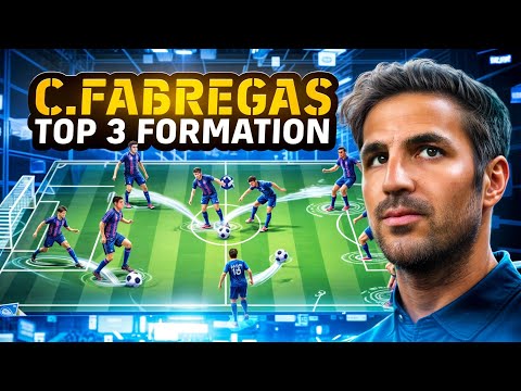 Видео: ТОП-3 ИГРОВЫХ ФОРМАЦИИ С МЯЧОМ под руководством Сеска Фабрегаса в eFootball 2026 🔥