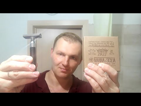 Видео: Бритье: станок  Muehle Rocca и мыло Vаrеsinо Мannа di Siciliа