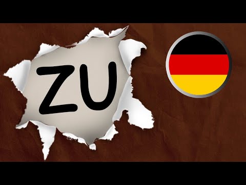 Видео: Два дієслова у німецькому реченні. Інфінітивні речення з часткою ZU у німецькій мові. Урок №34