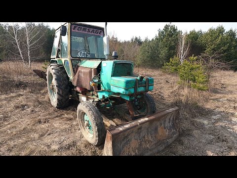 Видео: Экскаватор ЮМЗ - 2621. Поехал работать