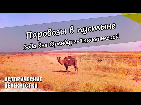 Видео: Паровозы в пустыне. Вода для Оренбург-Ташкентской.