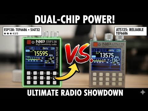 Видео: Двухчиповое радио? Обзор нового ESP138 с чипами TEF6686 и SSB SI4732