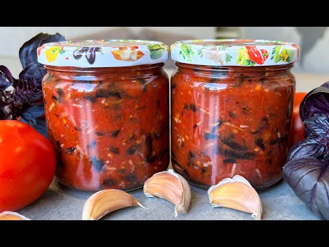 Видео: Томатный Соус с Базиликом на Зиму / Соус из Помидор на Зиму / Tomato Sauce