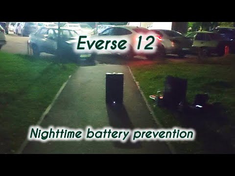 Видео: Everse 12 - Проверка работы колонки на улице при понижении температуры воздуха до + 12 ° C