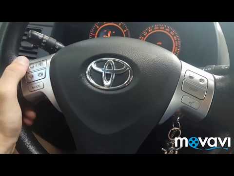 Видео: Кнопки руля Toyota Corolla e150