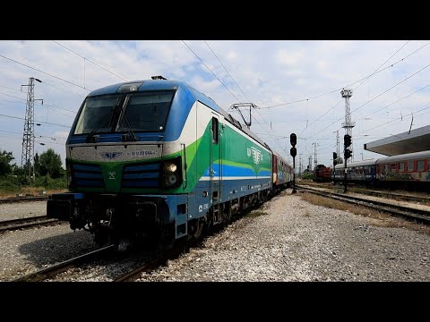 Видео: БВ 3622, БВ 8610 и ПВ 10112 пристигат на лятната Централна ЖП гара София...