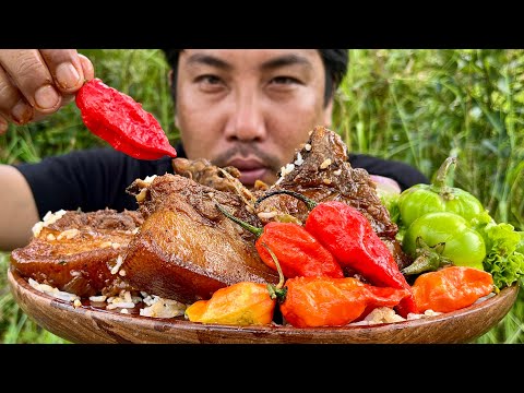 Видео: СОЧНЫЕ СВИНЫЕ РЕБРЫШКИ ШИЛЛОНГ 🥓6 КОРОЛЕВСКИЙ ЧИЛИ 🌶️ МУКБАНГ 🍲