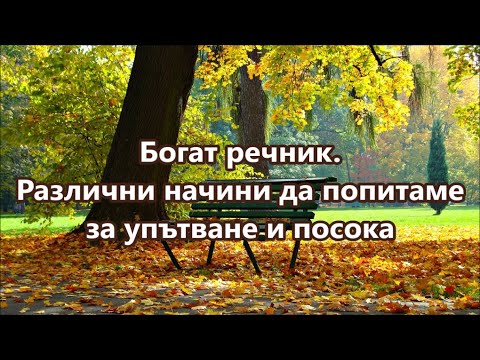 Видео: Уча английски: Различни начини да попитаме за посоката + FREE PDF #ежедневенанглийски