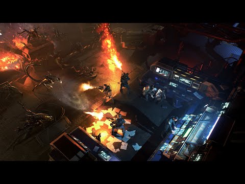 Видео: Стрим Aliens Dark Descent 1 прохождение