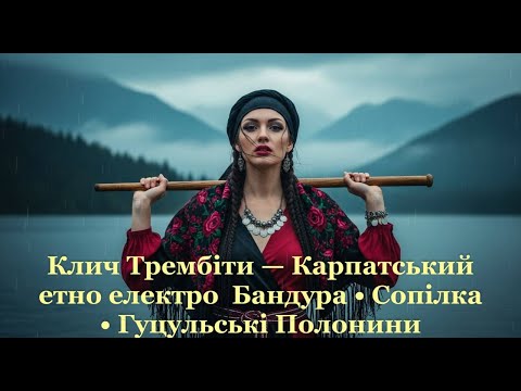 Видео: Клич Трембіти — Карпатський етно електро  Бандура • Сопілка • Гуцульські Полонини