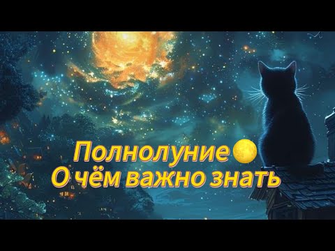 Видео: 🌕ПОЛНОЛУНИЕ: ‼️О чем важно знать 🔥