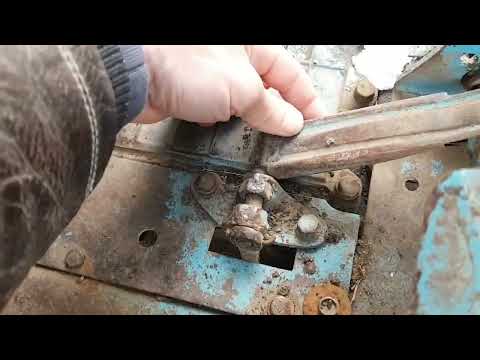 Видео: педаль газа на мтз 50