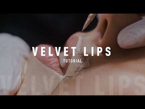 Видео: Вельветовые Губы | Перманентный Макияж | Тьюториал | Каждый Должен Посмотреть Это