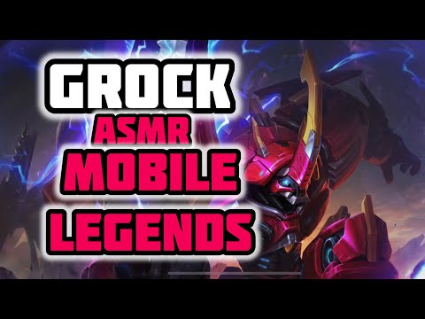 Видео: АСМР ДЛЯ СНА ГРОК. ASMR GROCK MOBILE LEGENDS 