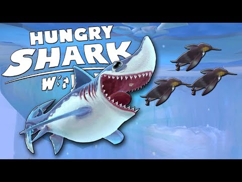 Видео: АКУЛА СО СТРАШНОЙ УЛЫБКОЙ, СЕЛЬДЕВАЯ АКУЛА | Hungry Shark World