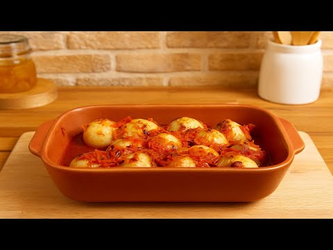 Видео: Фаршированный лук — вкуснее голубцов! 💛 Простой и душевный рецепт из детства