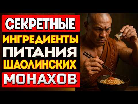 Видео: Раскрыт Секрет Питания Шаолинских Монахов! Всего несколько ингредиентов