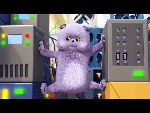 Видео: Кот Басик - ПРЕМЬЕРА МУЛЬТФИЛЬМА - Полоса препятствий - Коробка - Высокая кухня