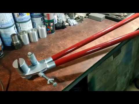 Видео: Полосогиб, шиногиб ручной.