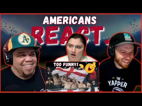 Видео: АМЕРИКАНЦЫ РЕАКЦИЯ НА САМЫЕ ЗАБАВНЫЕ АНГЛИЙСКИЕ ФУТБОЛЬНЫЕ КРИЧКИ (с текстом) || НАСТОЯЩИЕ БОЛЕЛЬ...