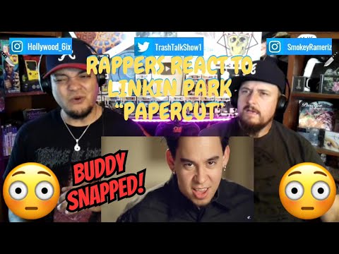 Видео: Реакция рэперов на песню Linkin Park «Papercut»!!!