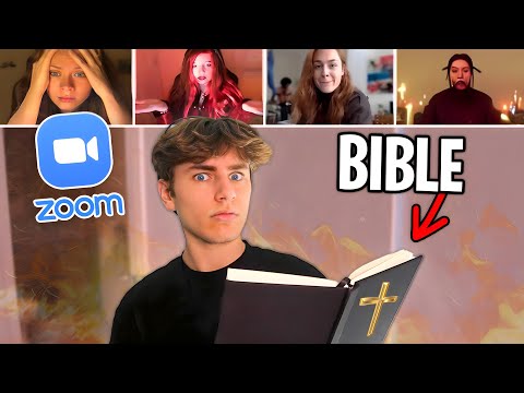 Видео: Чтение БИБЛИИ в классе SATANIC Zoom 3!