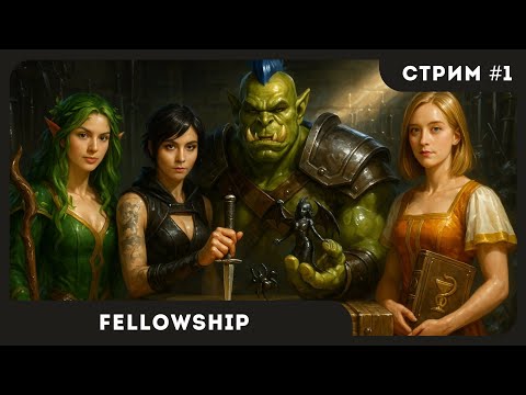 Видео: НЕПОБЕДИМАЯ КОМАНДА | Fellowship #1 | СТРИМ | sofiko_sculpts