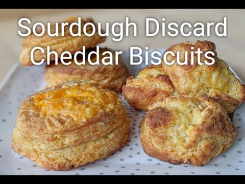 Видео: Печенье с сыром чеддер, приготовленное из отходов закваски