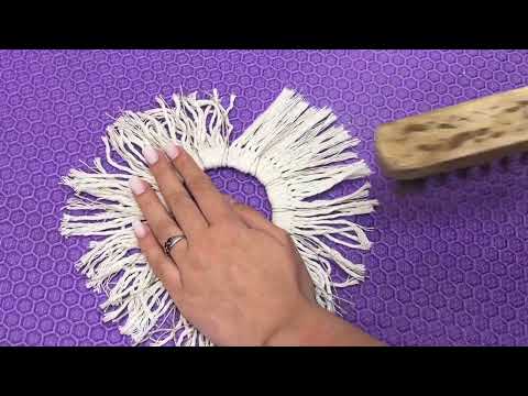Видео: Посмотрите, что происходит, когда вы скручиваете пряжу таким образом